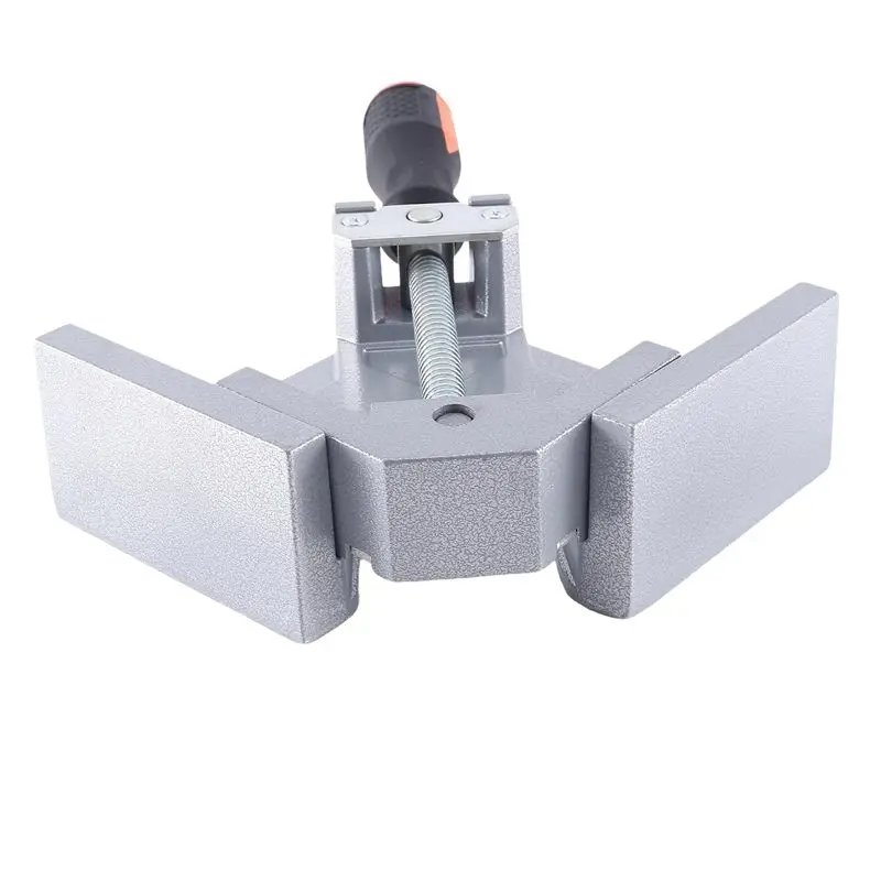 ABJI-1 Piece Woodworking Tools Single Handle Angle Clamps 90 Degree Aluminum Alloy Angle Clamps