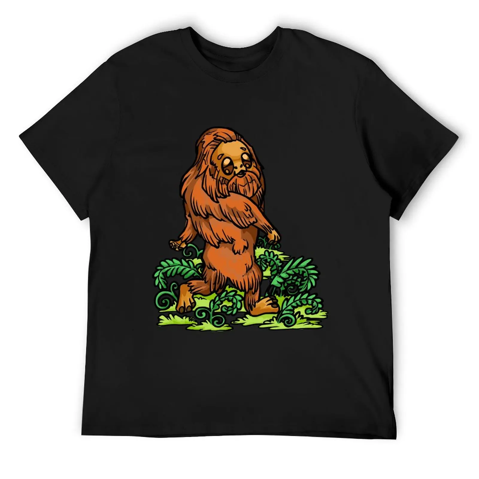 The Cutest Bigfoot Around! T-Shirt essential t shirt vintage t shirts plus sizes Short sleeve tee mens designer clothes