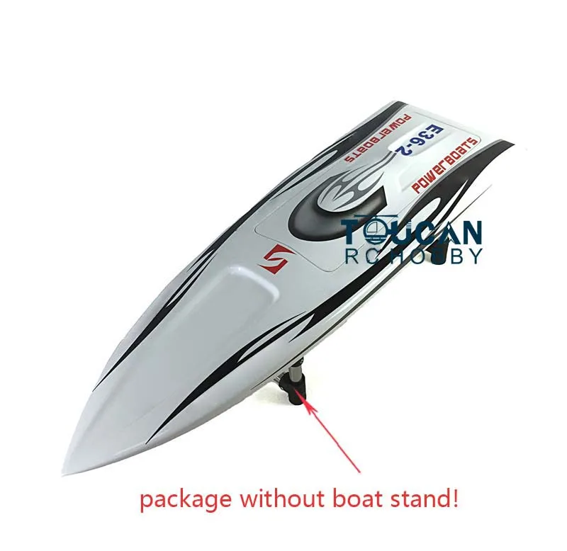 E36 Prepainted White Electric High Speed Racing KIT RC Boat Hull Only for Advanced Player Toucan Toys for Adults Gift TH02646