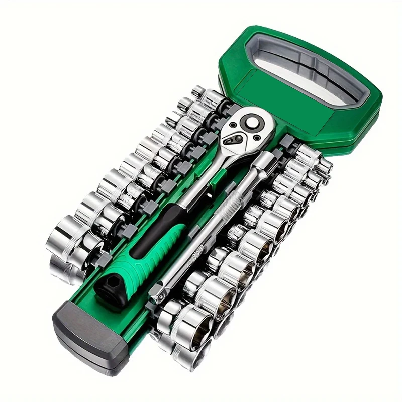 

Industrial grade multifunctional full set of large, medium and small flying 72 tooth ratchet wrench set