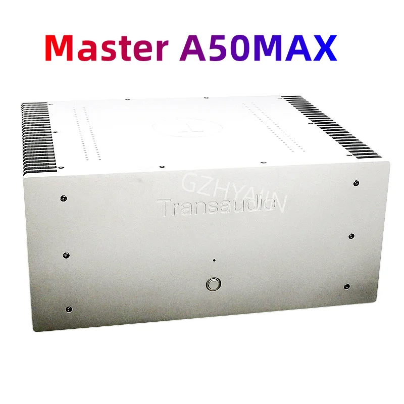 

NEW Master A50MAX 160W*2 KSA Class A circuit fever level rear amplifier, 500W Plitron*2， 7 pairs ON MJL328/MJL1302/per channel