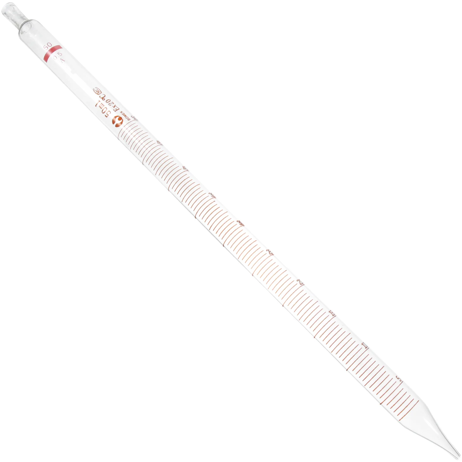 Glass Graduated Pipette Environment-friendly Glass Straw Experiment Straw Transfer Pipette Graduated Straw