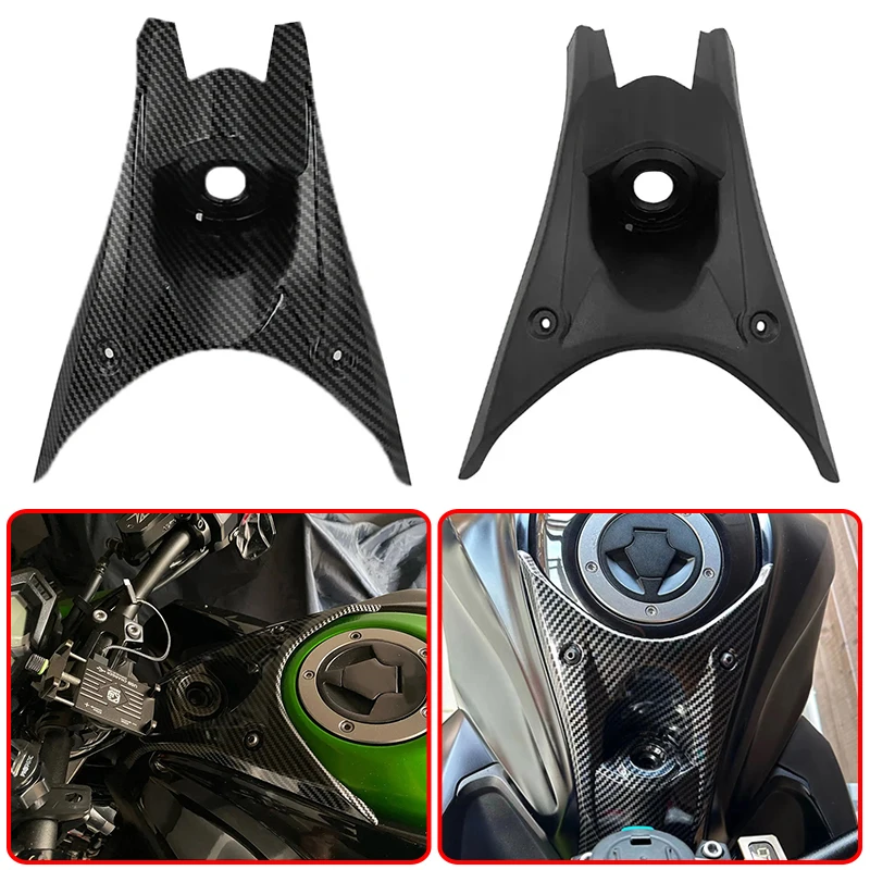 Para Kawasaki Z 800 2013 2014 2015 2016 funda para llave de encendido de motocicleta Panel de cubierta carenado capó fibra de carbono ABS Z800 Accesorios