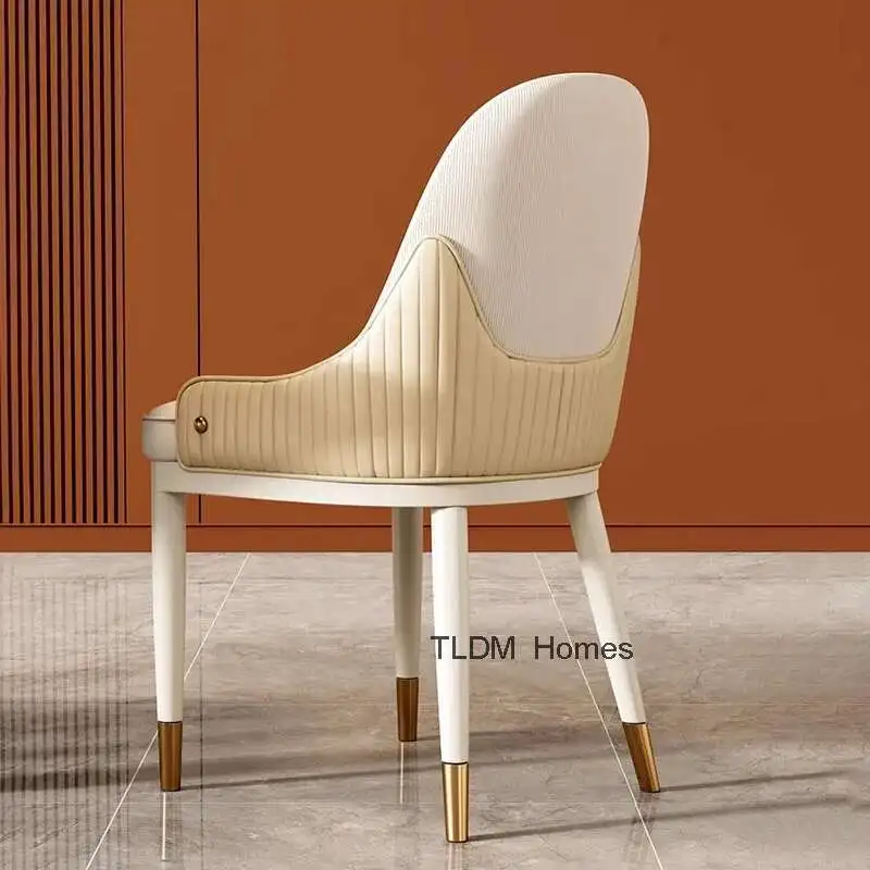 

Aesthetic Comfortable Dining Chairs Modern Luxury Design Nordic Dining Chair Kitchen Ergonomic Chaise Design Home Furniture