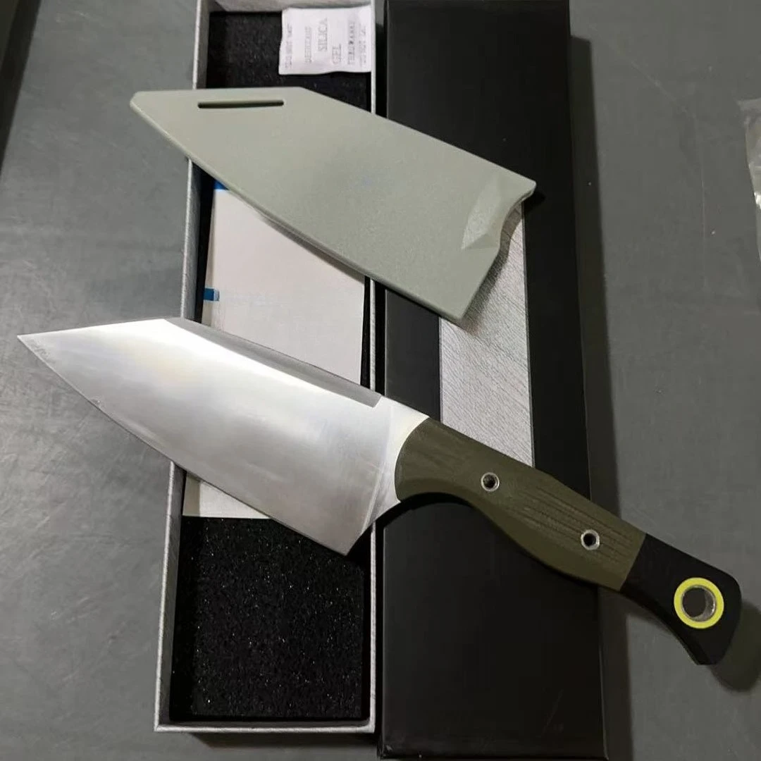 

TOP Selling BM 4010BK-01 Straight Knife G10 Handle D2 Blade Survival Wild Combat Military High Hardness Multi-tool Men's Gift