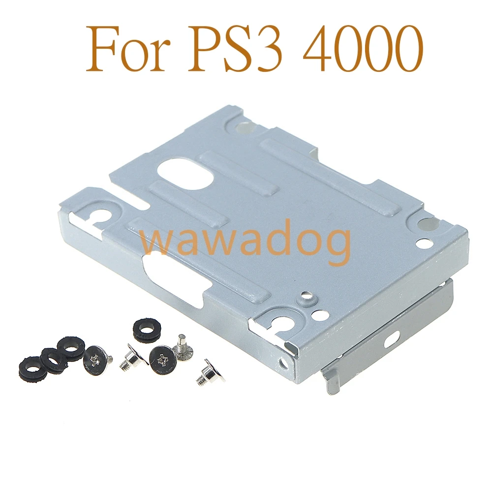 

10sets Metal Hard Disk Drive HDD Mounting Bracket Holder Screws Kit for Sony PS3 Slim 4000