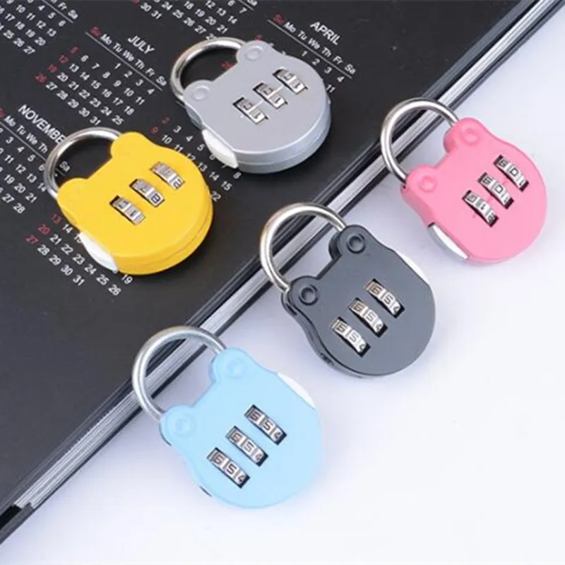 KK&FING Luggage Travel Digit Number Code Lock Combination Padlock Safe Lock for Gym Digital Locker Suitcase Drawer Lock Hardware