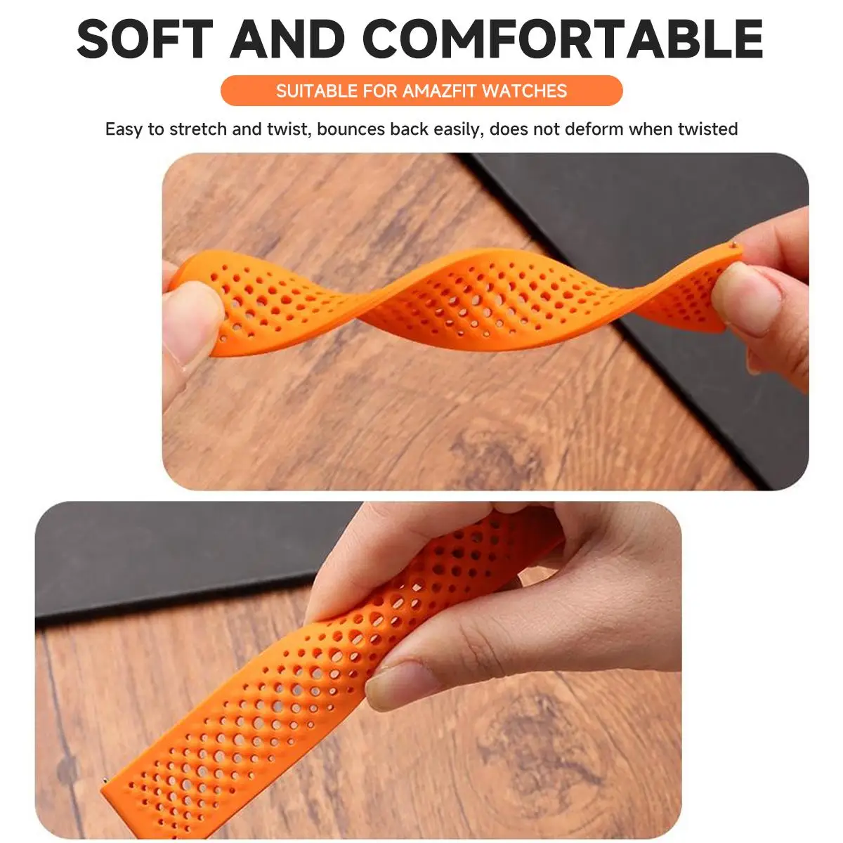 حزام سيليكون قابل للتنفس لـ Huami Amazfit T-REX3 2 سوار ساعة ذكي للنساء والرجال سوار لـ Huami Amazfit T-Rex/2Ultra Correa