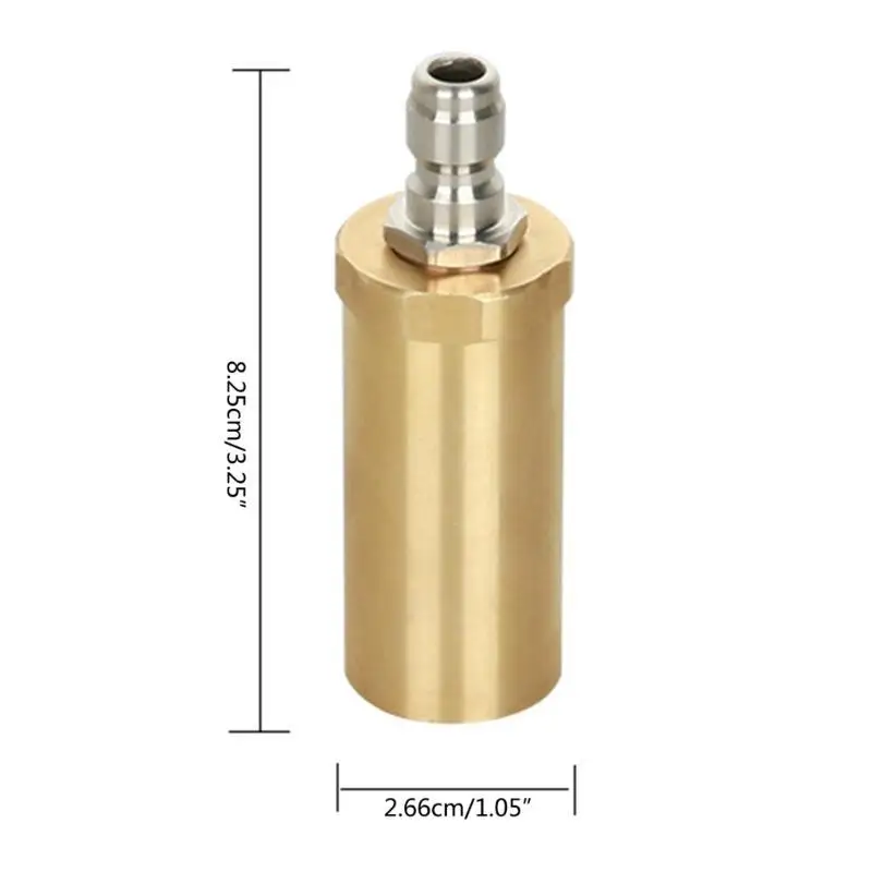 Plugue conexão rápida pressão 1/4 polegadas giratório bico 360 ​​graus 3000PSI para acessórios lavadora