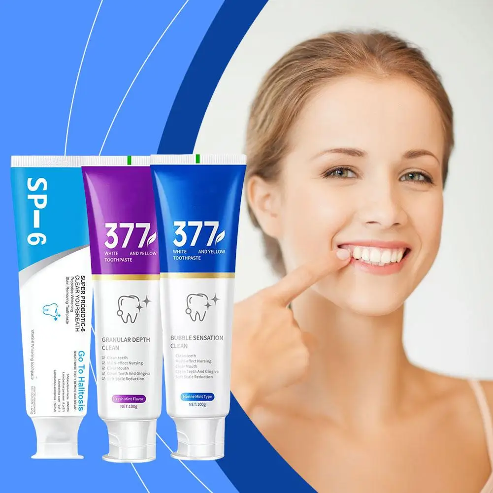 New Sip-4 Probiotic Toothpaste Brightening Stain Removing Whiten Breath Sp-6 Teeth Toothpaste Toothpaste Fresh Probiotic F8E0