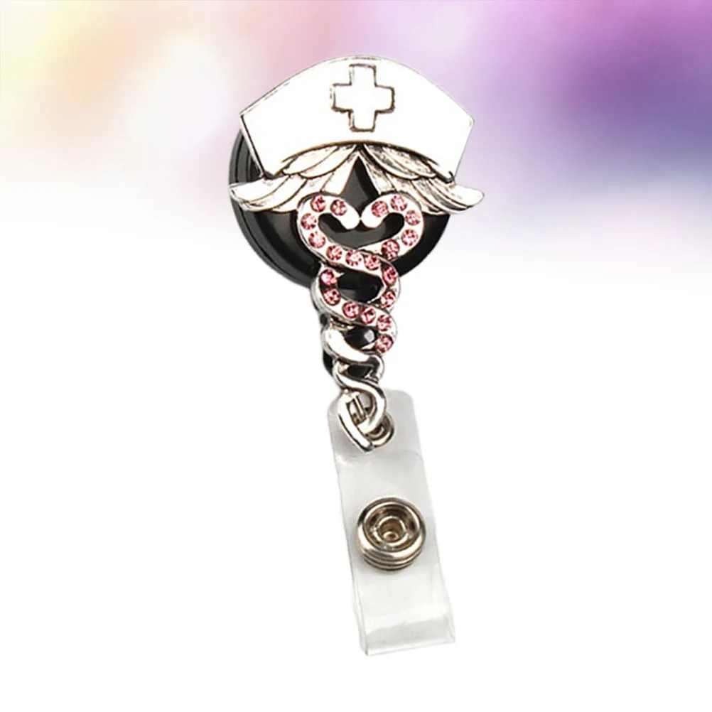 

Retractable Badge Holder For Nurse Doctor Student Id Clip White Telescopic Lanyard Work Accessories Id Holder Phone Lanyard