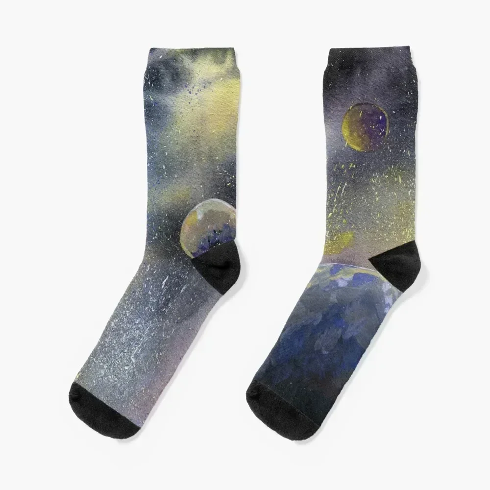 Unknown galaxy Socks Running winter thermal cycling Socks Women Men's