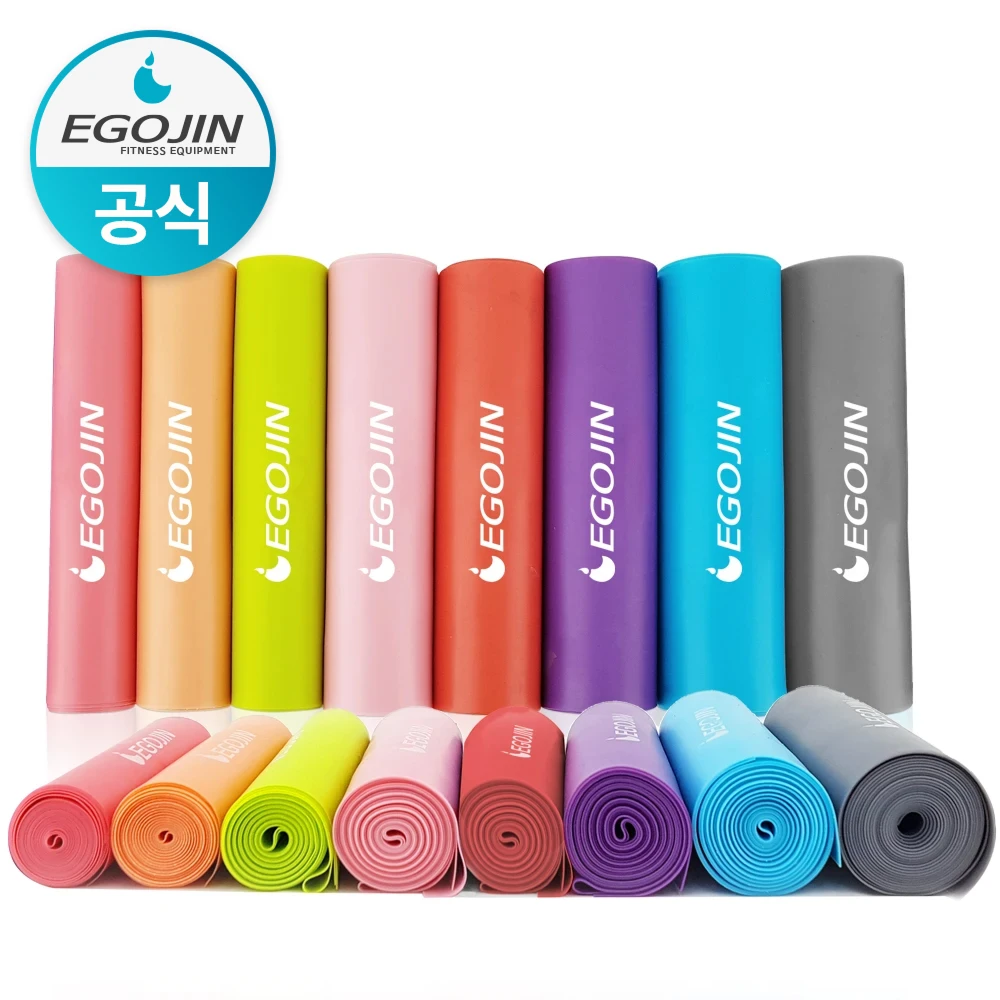 حزام مقاومة اللاتكس EGOJIN ، الانتعاش ، بيلاتيس اليوغا ، صالة اعادة التأهيل ، حية