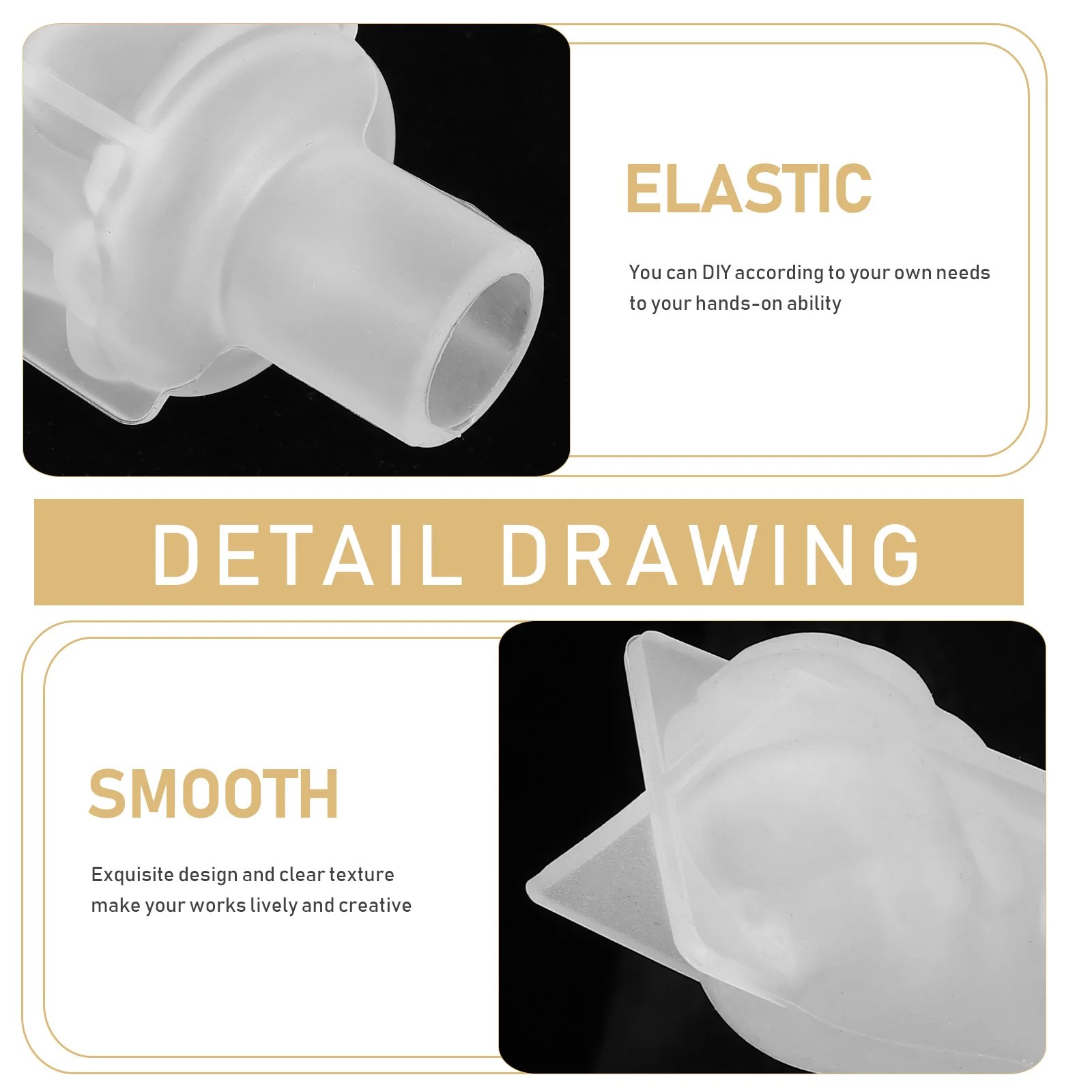 

1 set Cat Stopper Mold Silicone Diy Resin Casting Mold For Bottle Plug Making Craft Jewelry Accessories Tool