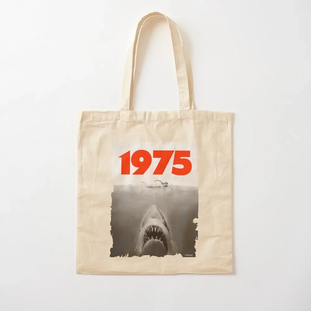 

Jaws 1975 fan art Tote Bag Canvas bag custom bags Women's handbag large tote bag
