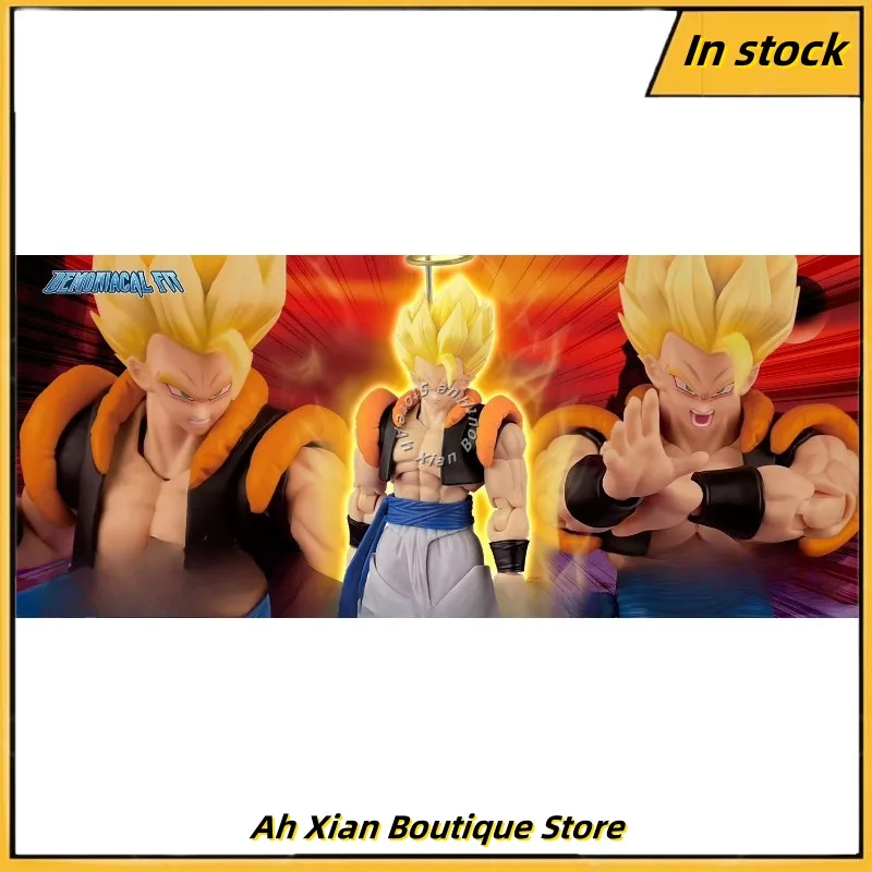 

New Demoniacal Fit Gogeta Dragon Ball Z Action Figure Hero Waltz SHF Gogeta Super Saiyan 3.0 Body Figurine Collectible Model Toy