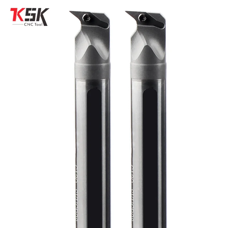 

1PCS C10K C10M C12Q C16R SVUCR08 SVUCR11 CNC Lathe Cutter Internal Turning Tool Holder VCMT/VCGT Carbide Inserts