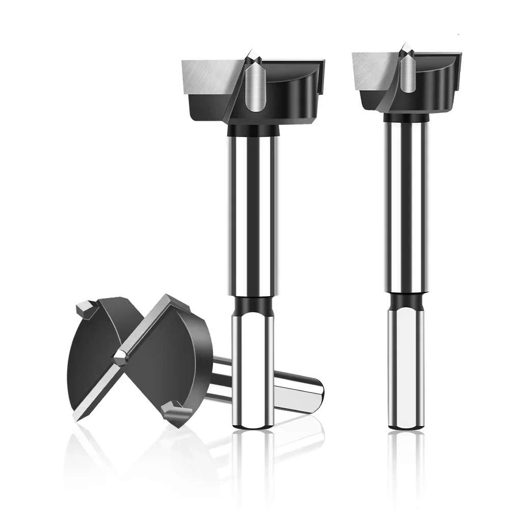 포스너 목공 도구 힌지 보링 드릴 비트 구멍 톱 커터, 텅스텐 카바이드 커터, 12-60mm