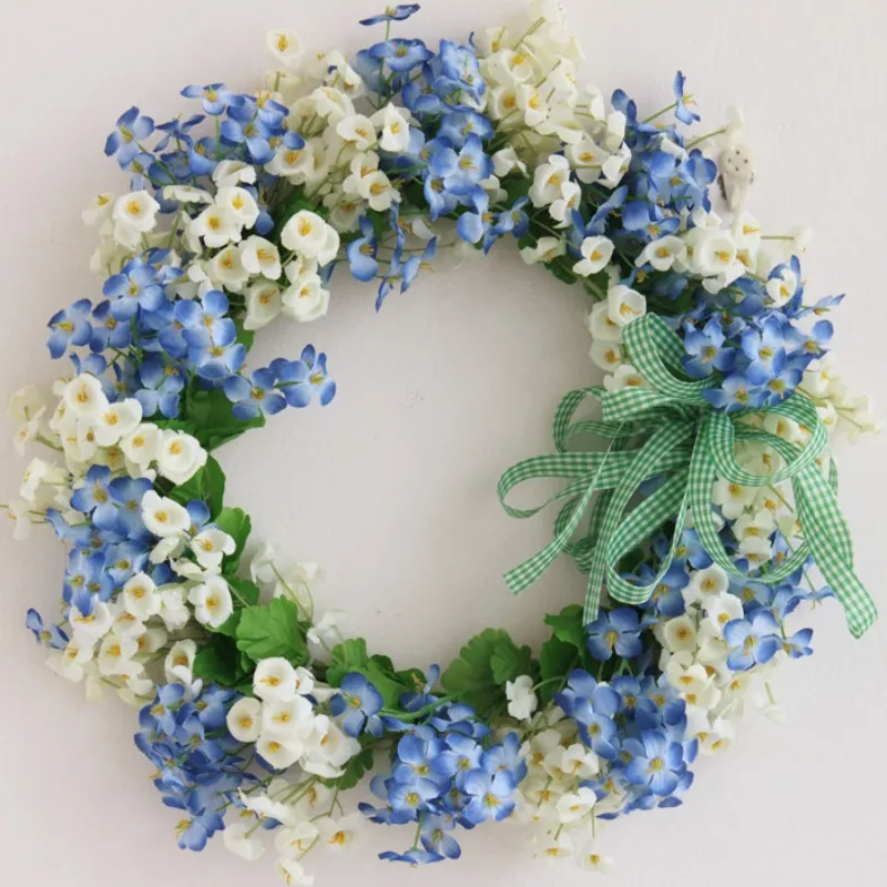 

Spring and Summer Wreaths Silk Simulation Wreaths Decorative Garlands Door Decorations Door Wreaths Holiday Decorations