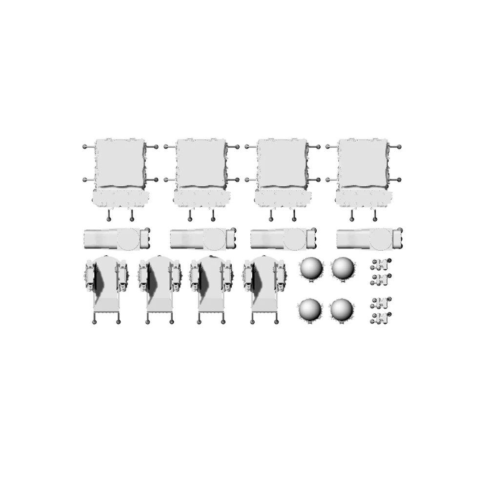 

Yao's Studio LY222 1/200 Model Upgrade Parts U.S Navy Hailam Progress Defense System WWII WAR GAMES