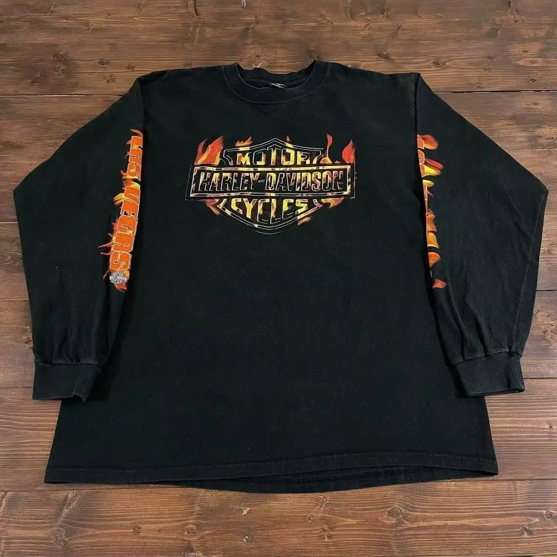 للجنسين Y2k قميص رجالي الهيب هوب ملابس منقوشة بكم طويل قميص الخريف والشتاء عادية الأمريكية الرجعية الشارع موضة تي شيرت الرجال