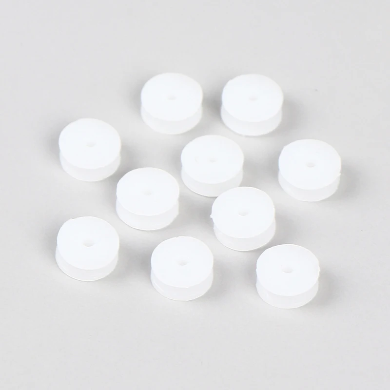 10PC 2*9.3mm Puleggia in plastica Ruota Micro Mini Gear Motor Ruote Modello fai da te giocattolo