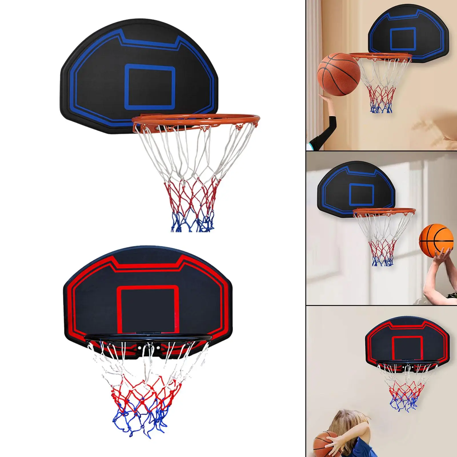 

Basketball Hoop Basketball Games Accessories Wall Mounted Replacement Toy