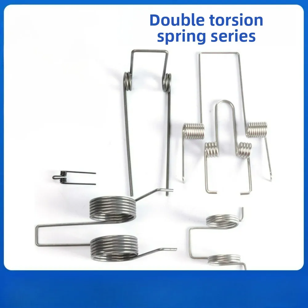 

Stainless Steel Heavy-duty Double Torsion Springs—for Lighting Fixtures Small Fans&base Use Manufactured By Spring Factory