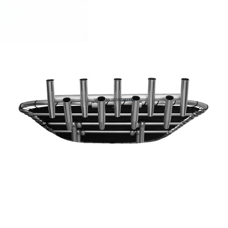 9 Fishing Rod Holder Center Console Boat T Top Rod Rocket Launcher Boat Accessories