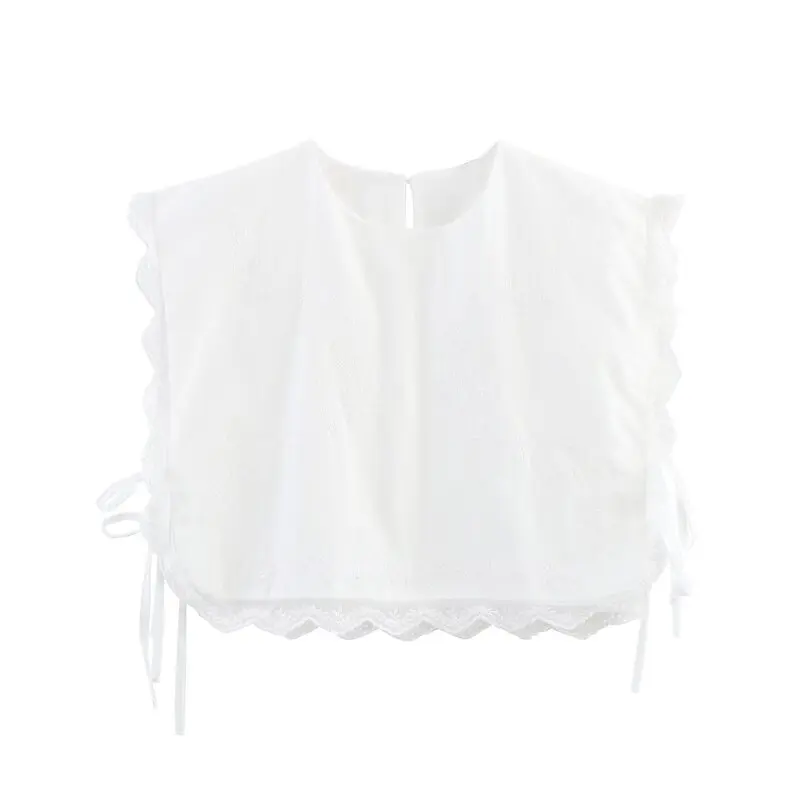 

Новинка лета 20%, женская круглая вышитая отделка с узлом irt, свободная посадка, универсальная длина Svel