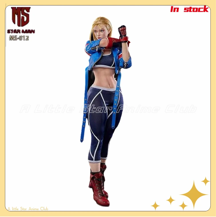 

In Stock Original STAR MAN MS-012 Street Fighter Cammy White Female Agent-Blue Bee 1/6 Action Figure Model Toy