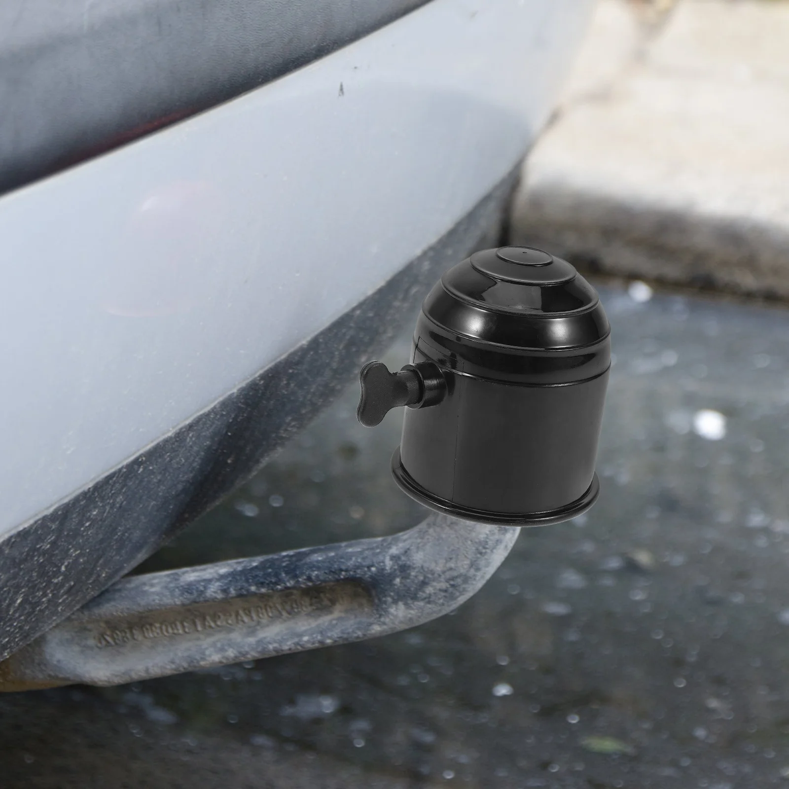 

Trailer Ball Cover Plastic Hitch Protector Durable Weatherproof Easy Install for Rvs and Trailers Towing Accessories