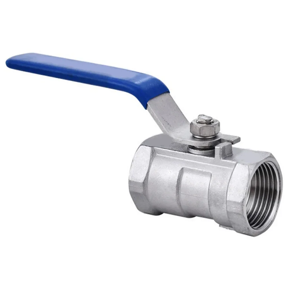 

1" Female Ball Valve NPT Thread 316 Stainless Steel Full Port Ball Valve WOG1000 Pipe Ball Valve Female Threaded Sanitary