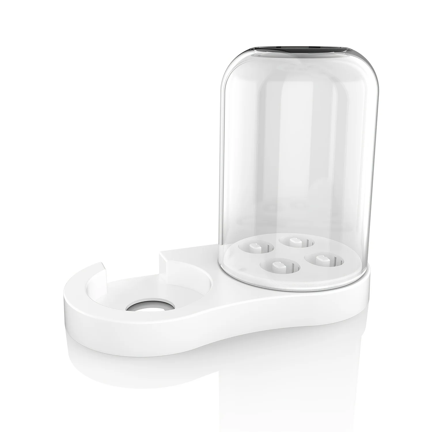 1pc-suporte de escova de dentes elétrica, para série io/eb, carregador de indução da série io/eb, colocação da cabeça da escova da série io/eb universal