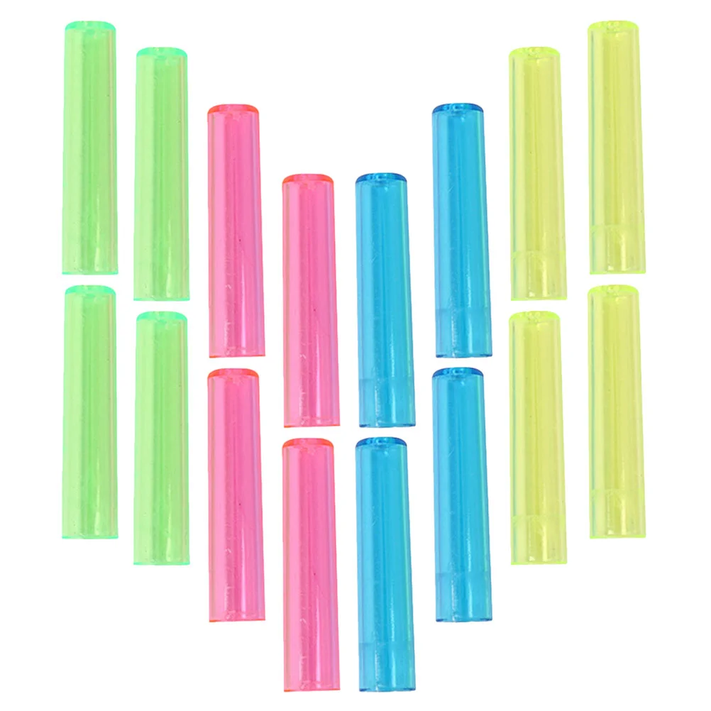 

230 Pcs Pencil Protector Cover Case Extender Plastic Tip Caps for Office Pencils