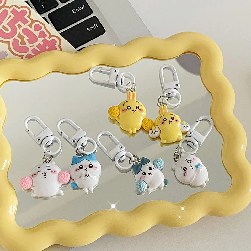 

Trendy Chiikawa Cartoon Keychain Pendant for Anime Cosplay Costumes