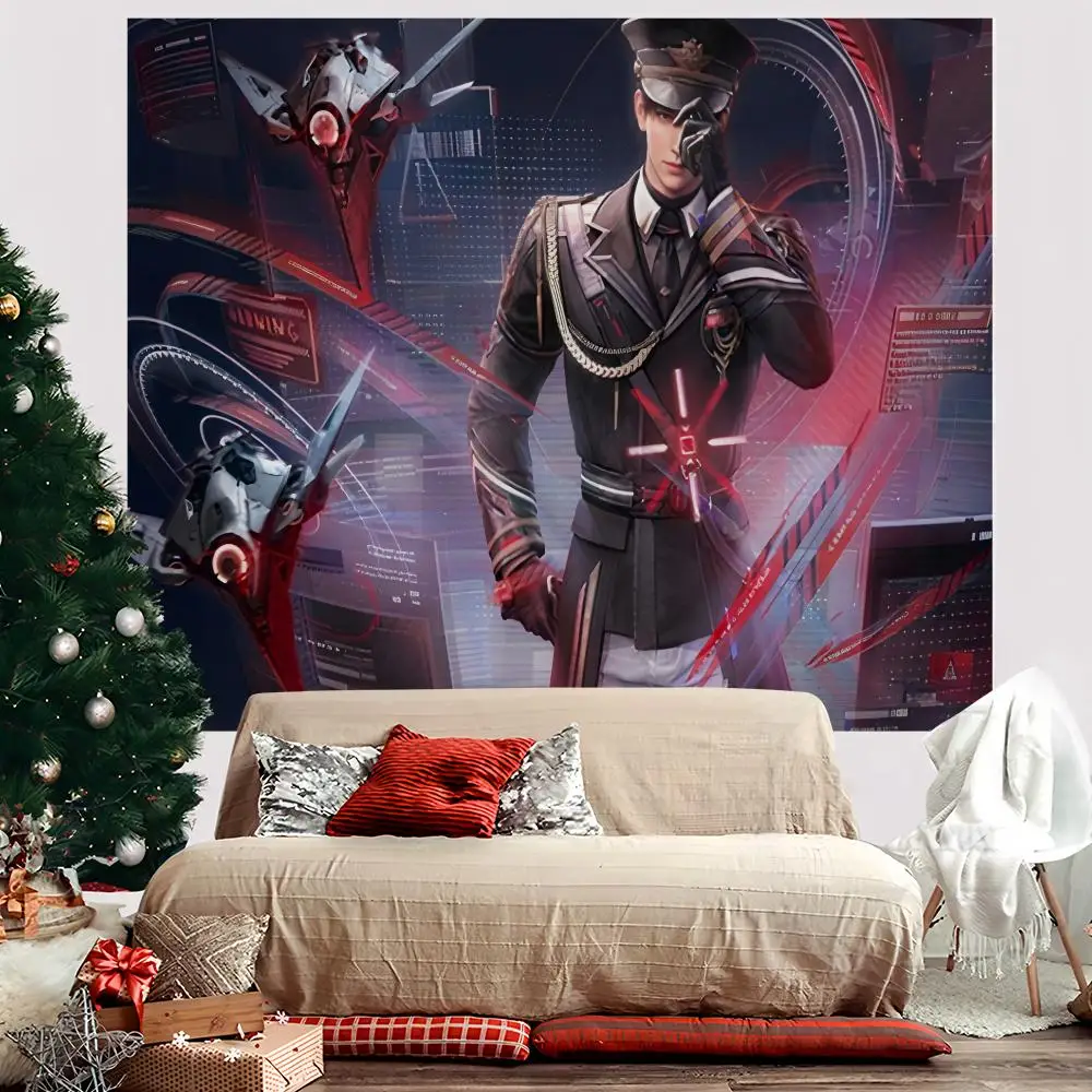 

Caleb Love Deepspace Tapestry Custom Home Living Room Bedroom wall decor Wallpaper Backdrop Cloth With clips