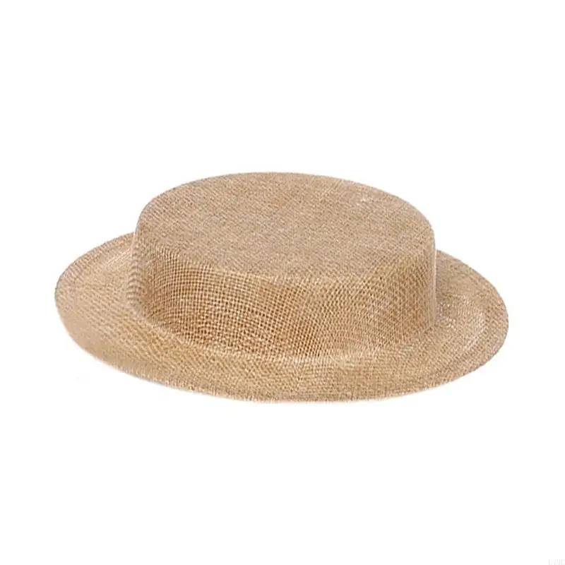 Eleganti fascinatori modellini cappello da base cappellino per pillbox per festa trucco L4MC