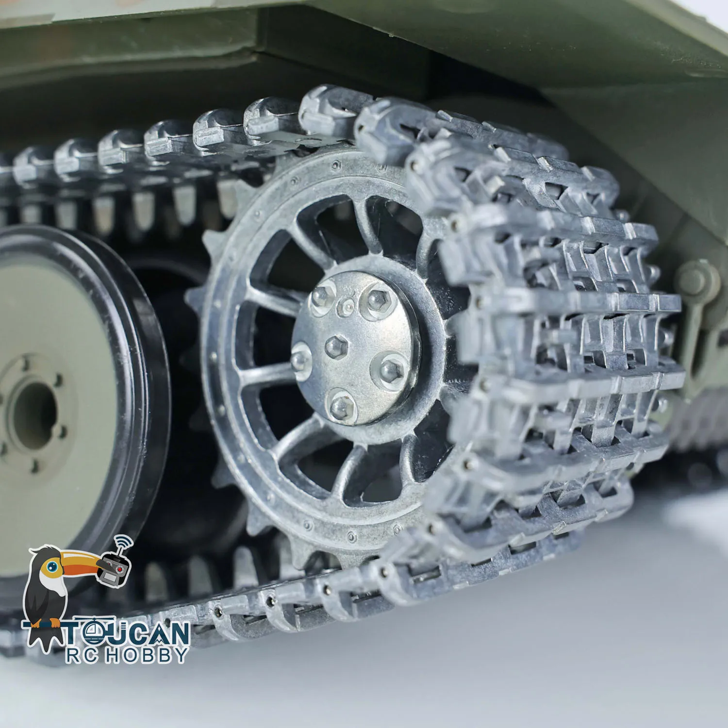 Henglong escala 1/16 7.0 atualizado metal alemão pantera v rtr rc tanque 3819 peças detalhadas controle remoto para fãs modelo