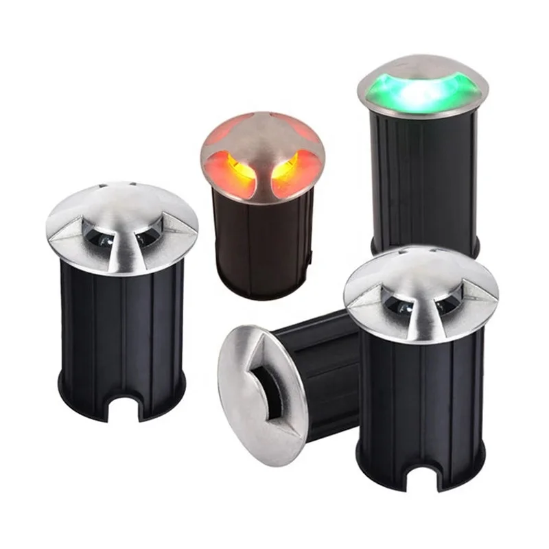 

Водонепроницаемый светодиодный подземный светильник IP67, встраиваемое освещение для террасы, двора, сада из нержавеющей стали 304, низковольтный 24В