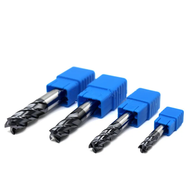 Tungsten Steel Milling Cutter Alloy Coating HRC50 4 Flute Face Mill Metal CNC Cutting tool high quality Milling Tool