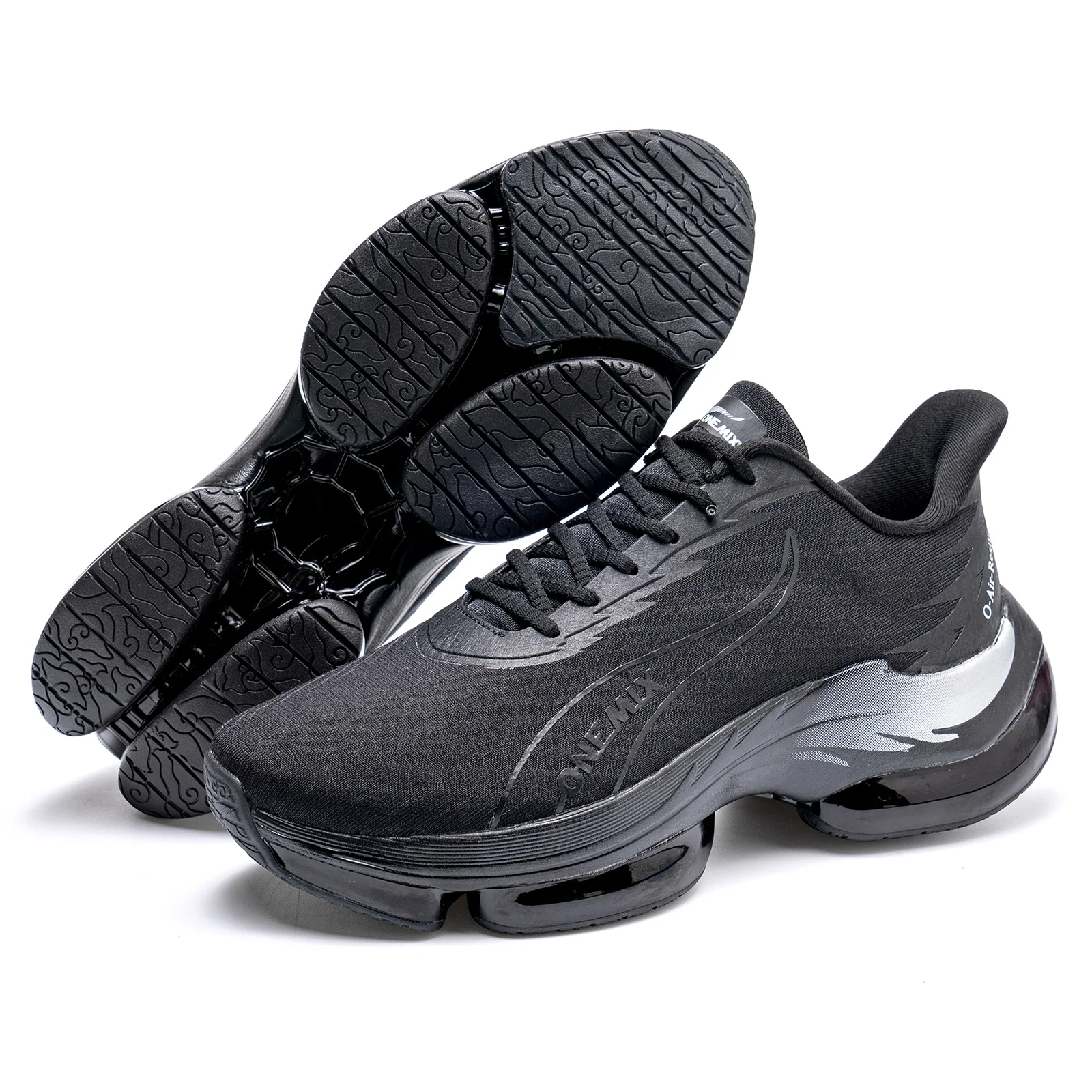 Onemix men's running shoes breathable hommes sport chaussures de course outdoor athletic walking sneakers plus size 35-47 shoes