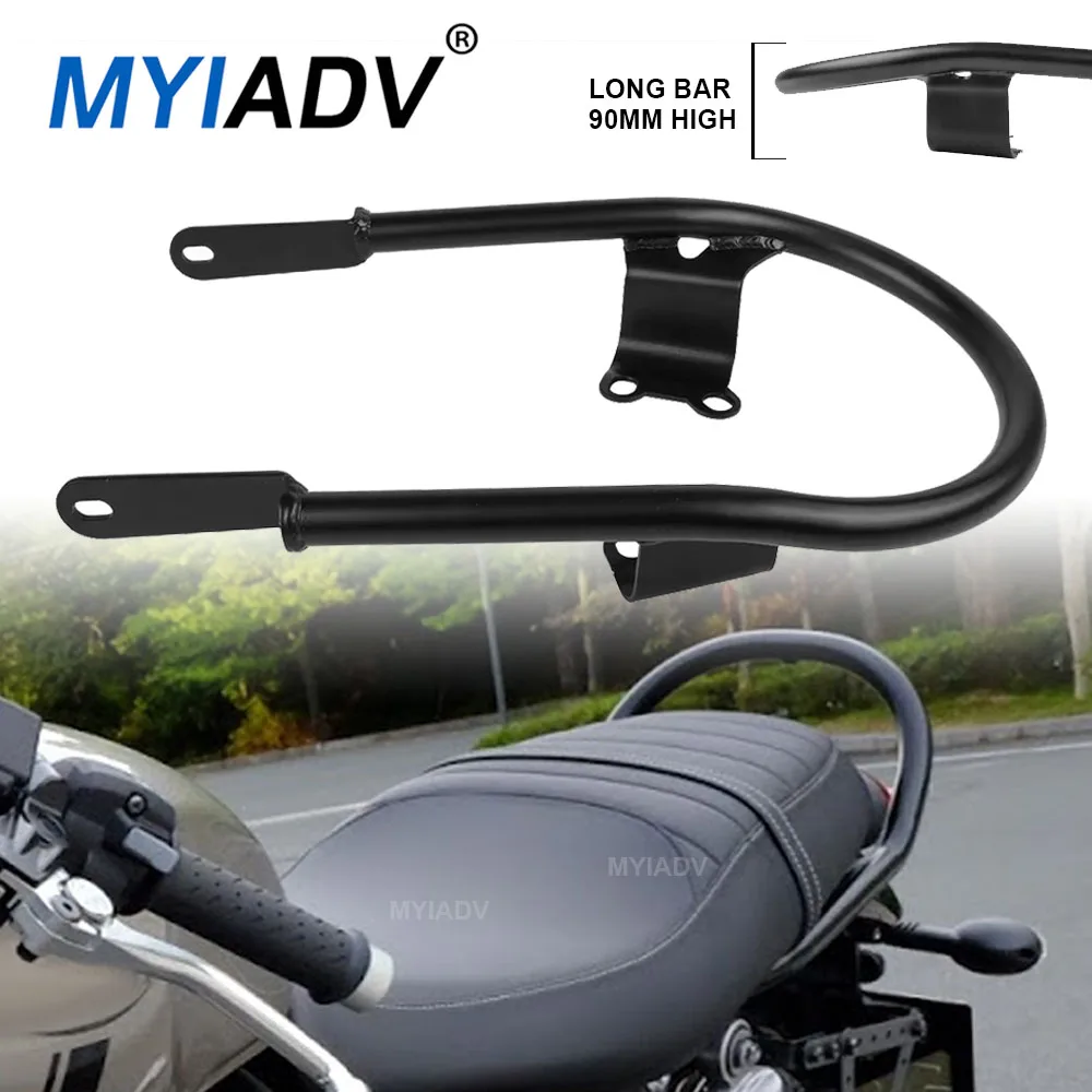 

Motorcycle Rear Passenger Luggage Rack Grip Bar For Street Twin 900 1200 Scrambler 900 2017-2019 Bonneville T100 T120 2016-2019