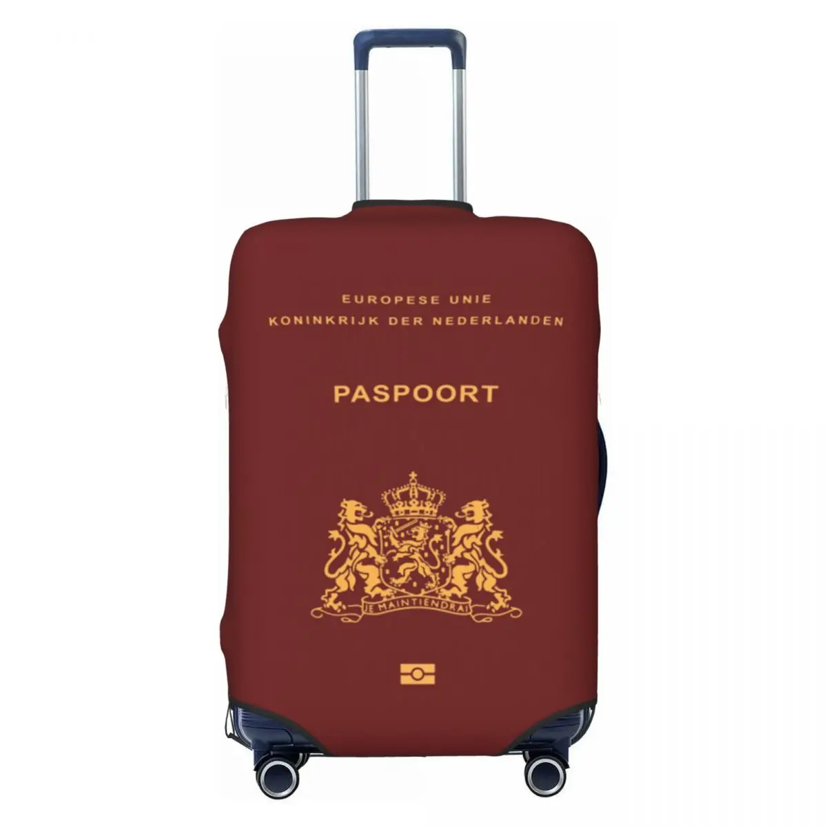 

Funny Netherlands Passport Luggage Cover Protector Elastic Travel Suitcase Covers