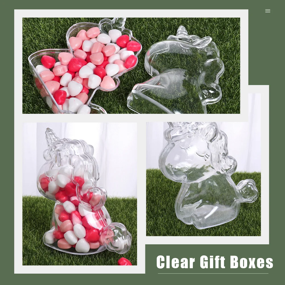 

10 Pcs Candy Box Diy Boxes Party Favors for Wedding Decorative Holders Buffet Candies Baby