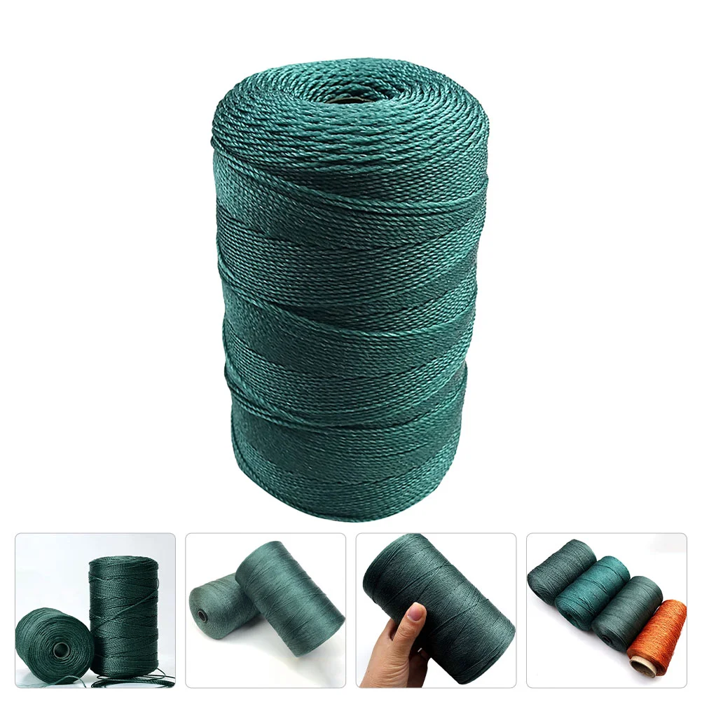 Fishing Net Repair Line Black Nylon Rope Polyethylene Climbing Gardening Corda Net String Construction Line Binding Corde