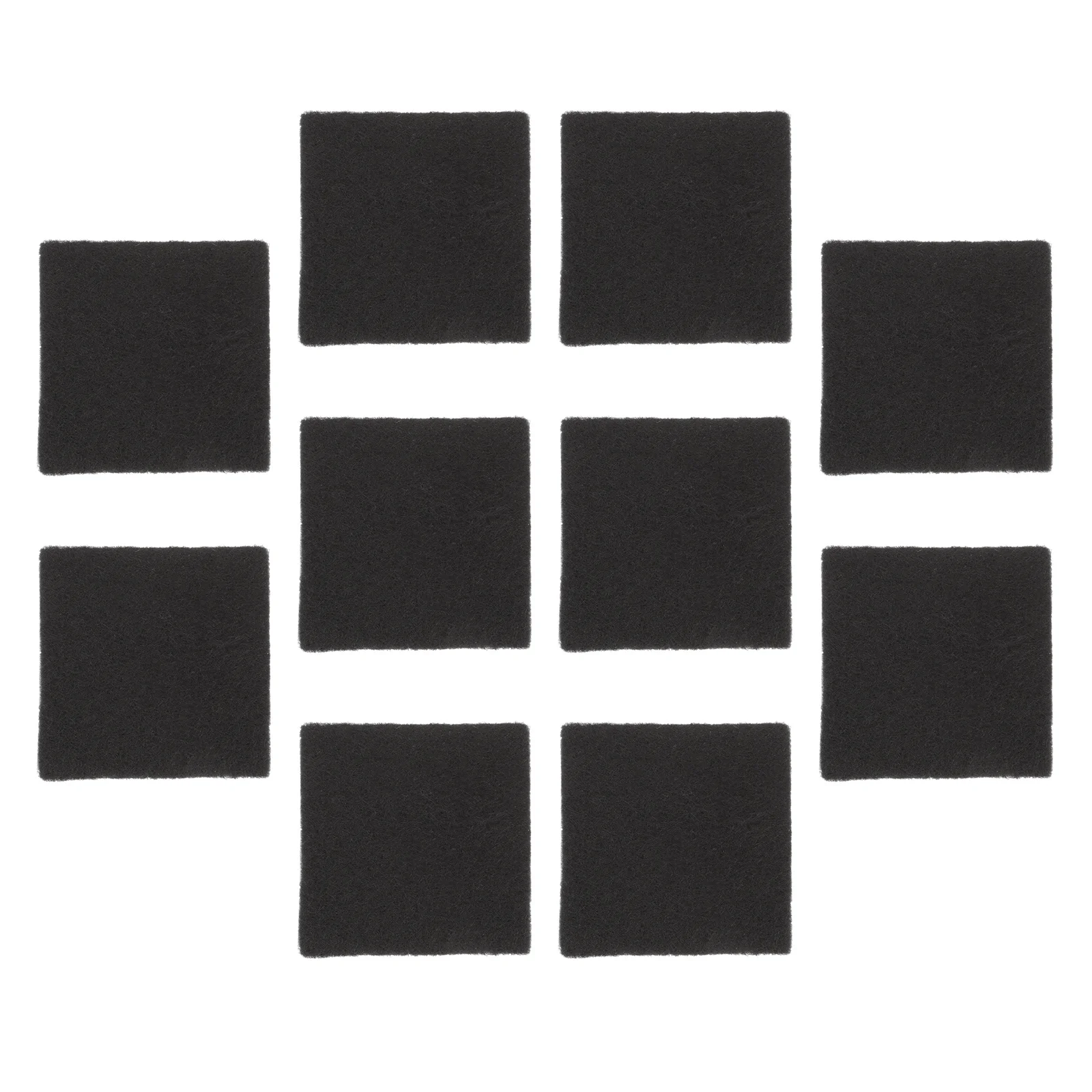 10Pcs Portable Censer Fireproof Cottons Insulating Mat for Daily Life Protection Against Fire Censer Fireproof Cottons