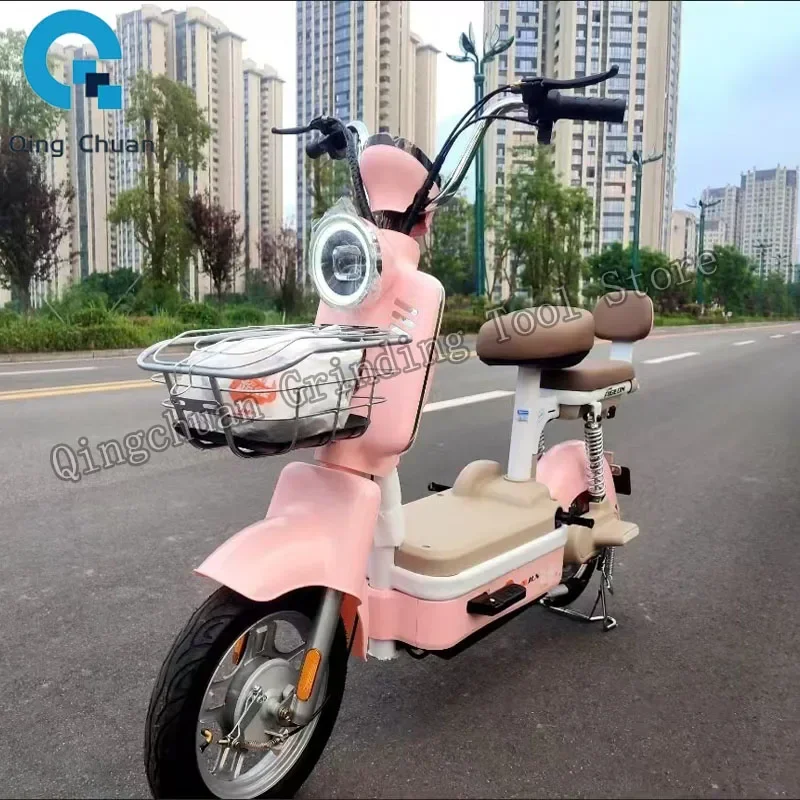 Electric Vehicle New Two-Wheeled Bicycle Battery Car Adult Motorcycle Scooter Intelligent