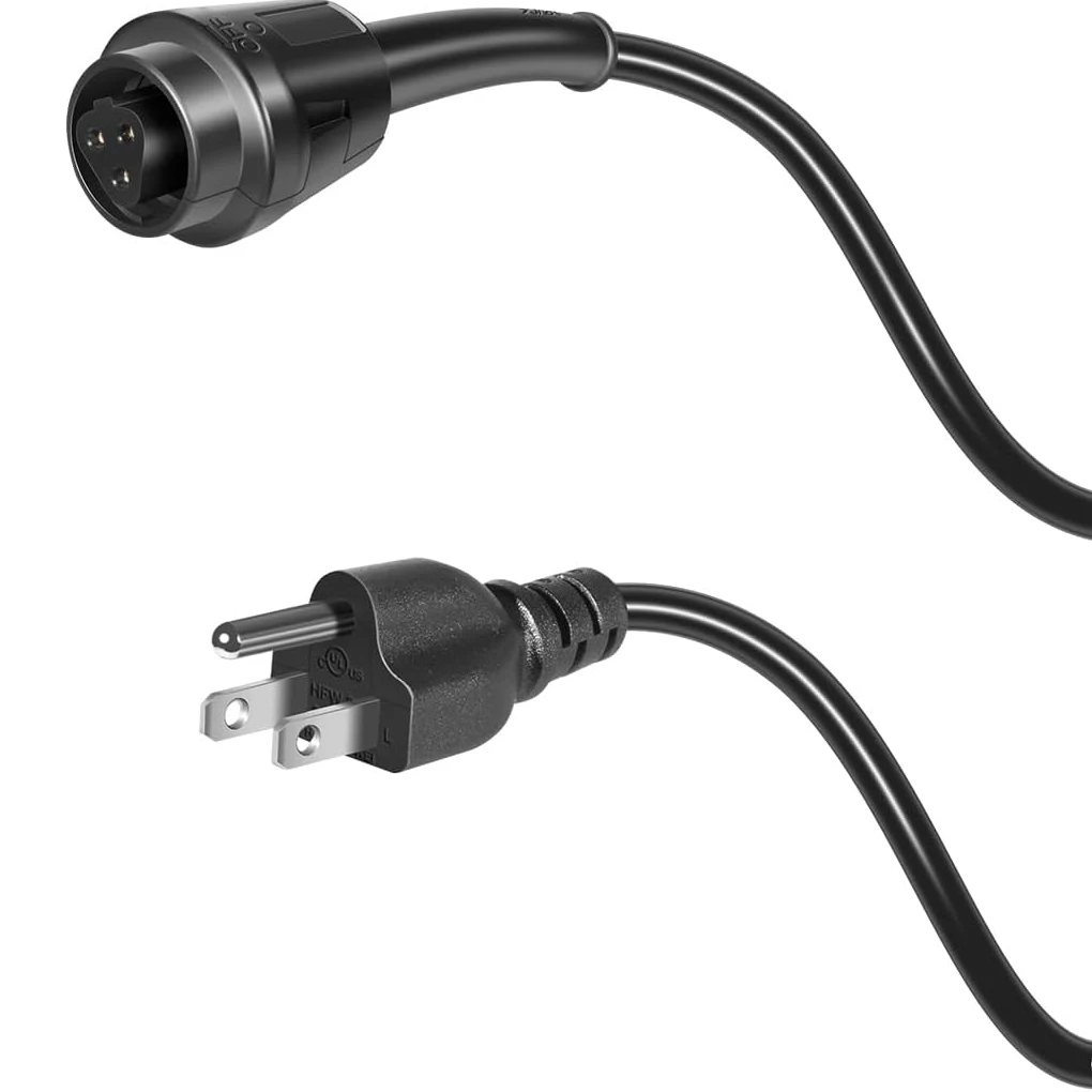 ANX 48-76-4008 8FT Quick-Lok-Kabel für Milwaukee-Bohrmaschinen und Sägen, 18AWG 125V 10A NEMA5-15P geerdetes Hochleistungskabel – Detail 6