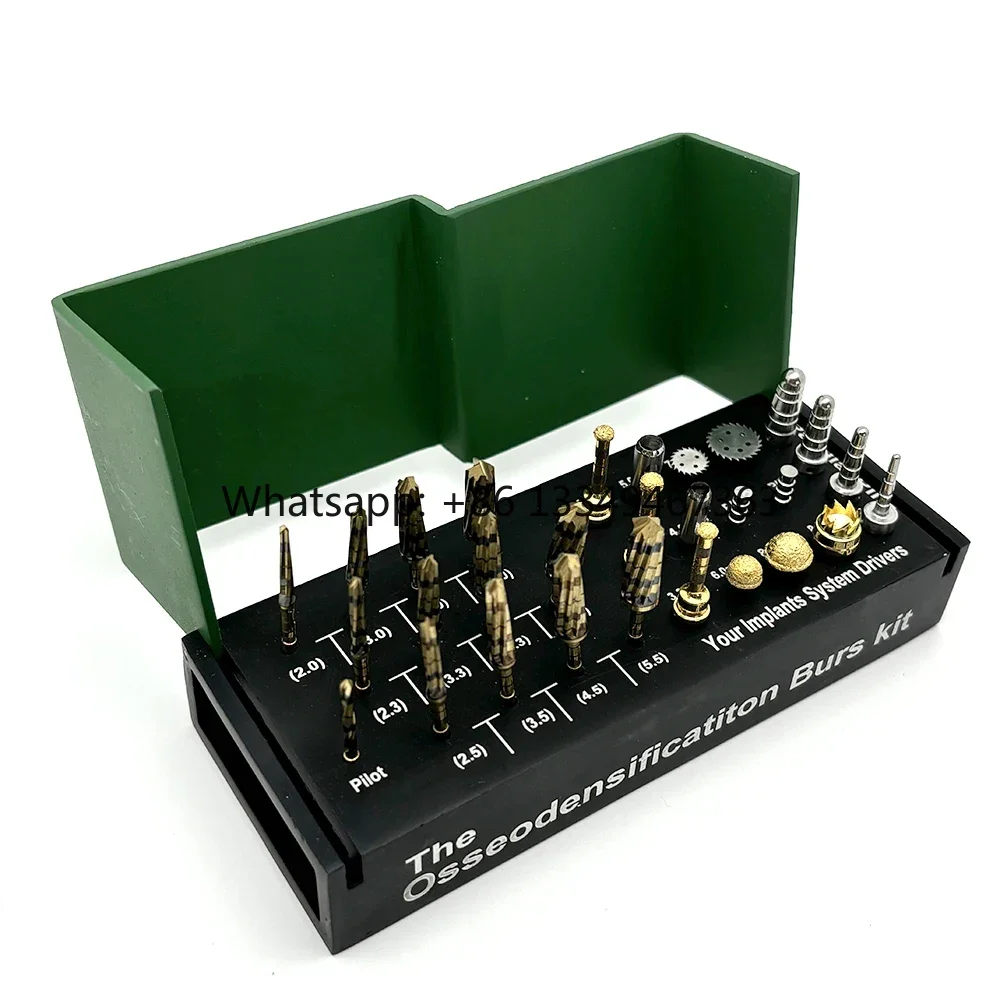 Burs Kit Tool Alveolotomy System Drivers Drills Ridge Expansion Cutting